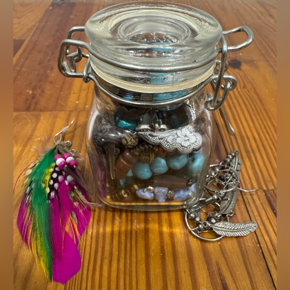 Navajo inspired Mini Jewelry Jar